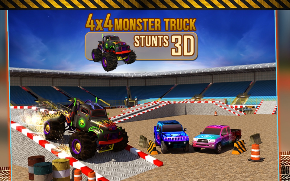 4x4 Monster Truck Stunts 3D - Preview 5