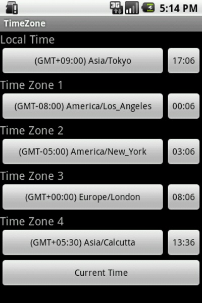 TimeZone - Preview 2