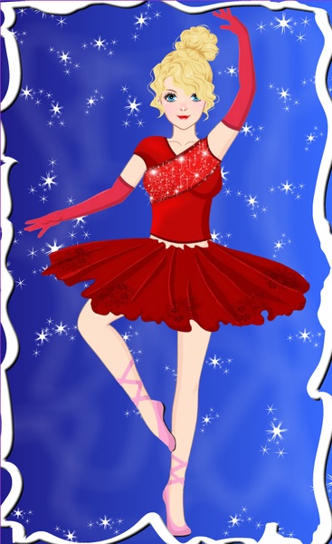 Ballerina Dress Up Doll Dancer - Preview 2