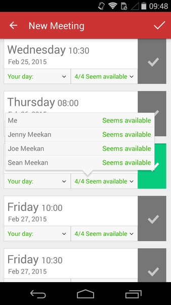Smart Group Scheduling - Preview 2