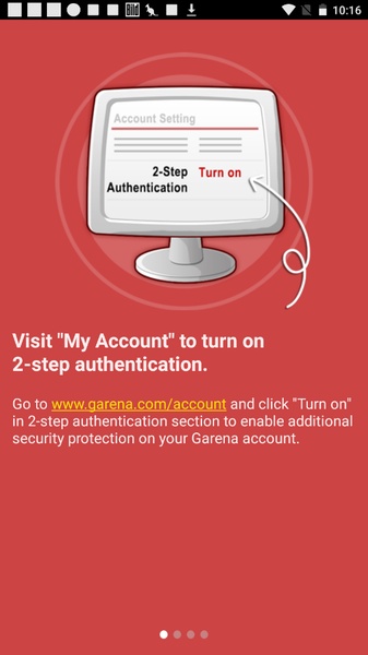 Garena Authenticator - Preview 6