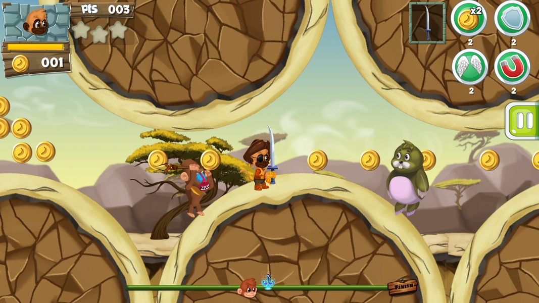 Jungle Adventure Monkey Run - Preview 4