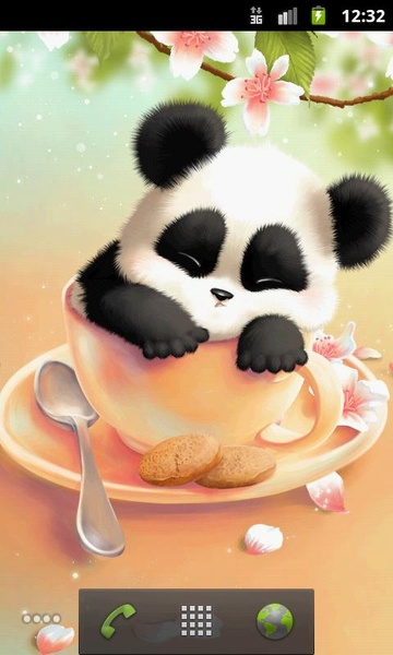 Sleepy Panda Wallpaper - Preview 2