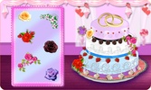 Rose Wedding Cake Maker Games screenshot 3