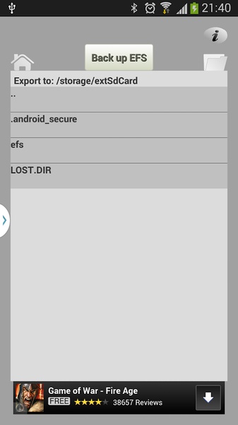EFS Backup Tool - Preview 1