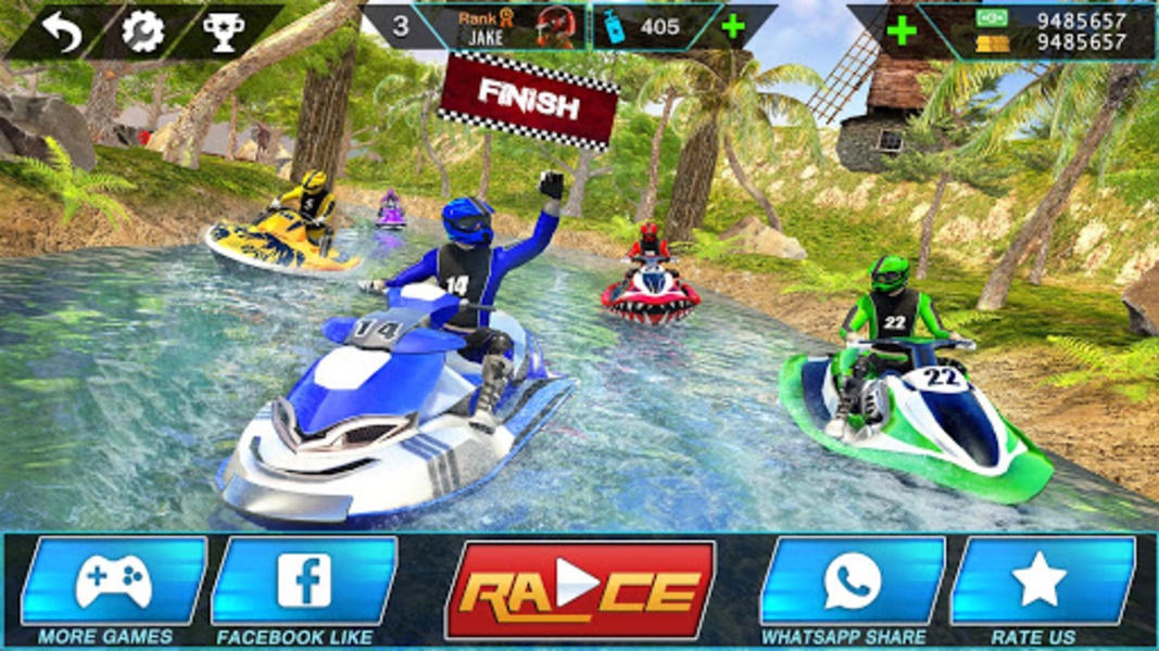 Water Jet Ski Boat Racing 3D - Preview 5