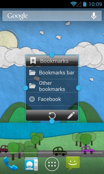 Bookmarks Widget - Preview 1