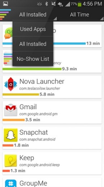 Frequency: App Usage Tracking - Preview 3
