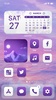 Wow Purple White - Icon Pack screenshot 8