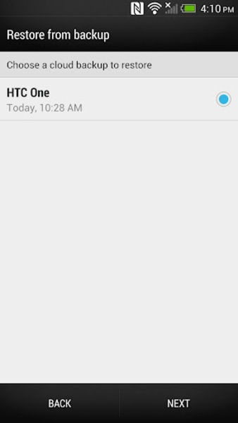 HTC Backup - Preview 3