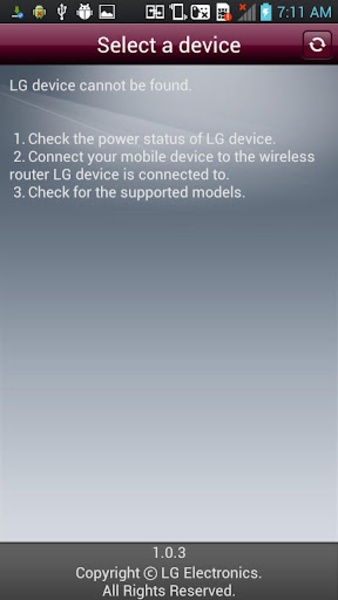 LG AV Remote - Preview 1