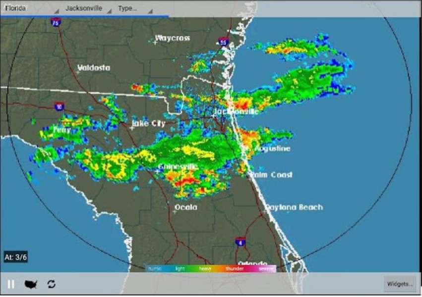 Weather Radar Widget - Preview 1