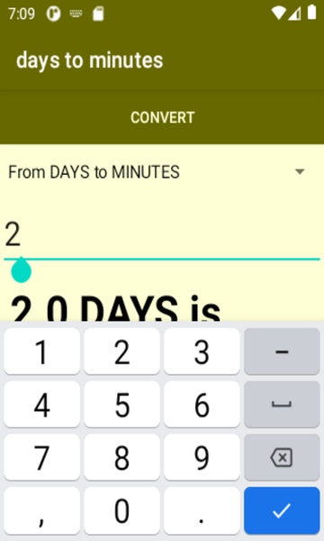 days to minutes converter - Preview 3