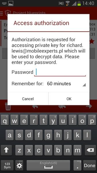 mySecureMail - Preview 15