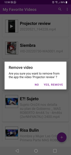 Video Saver: My Favorites Movies, VideoClips and Videos Downloaded - Preview 7