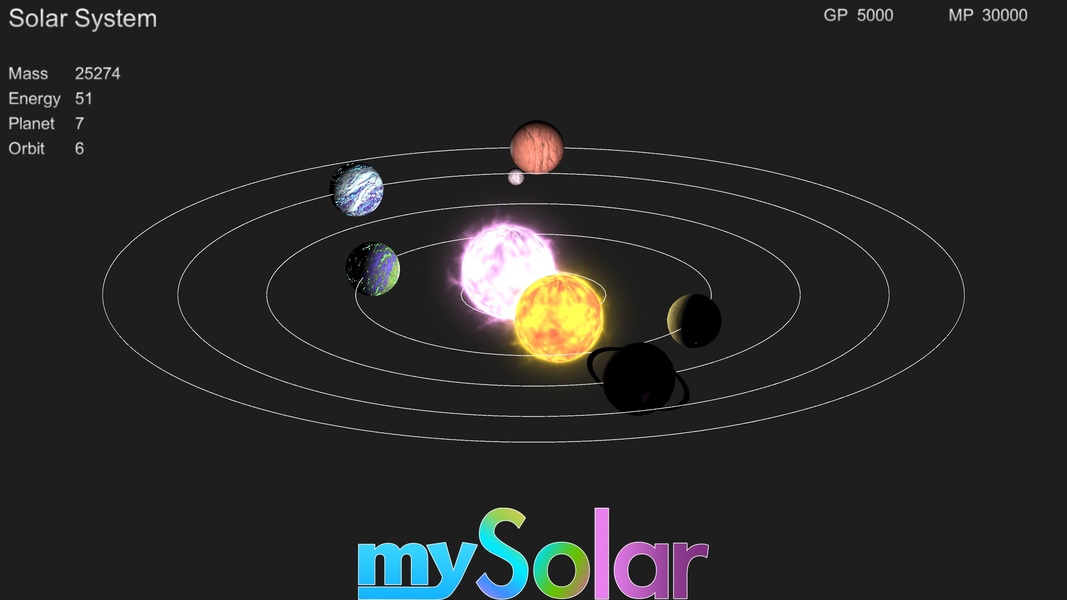 mySolar - Build your Planets - Preview 5