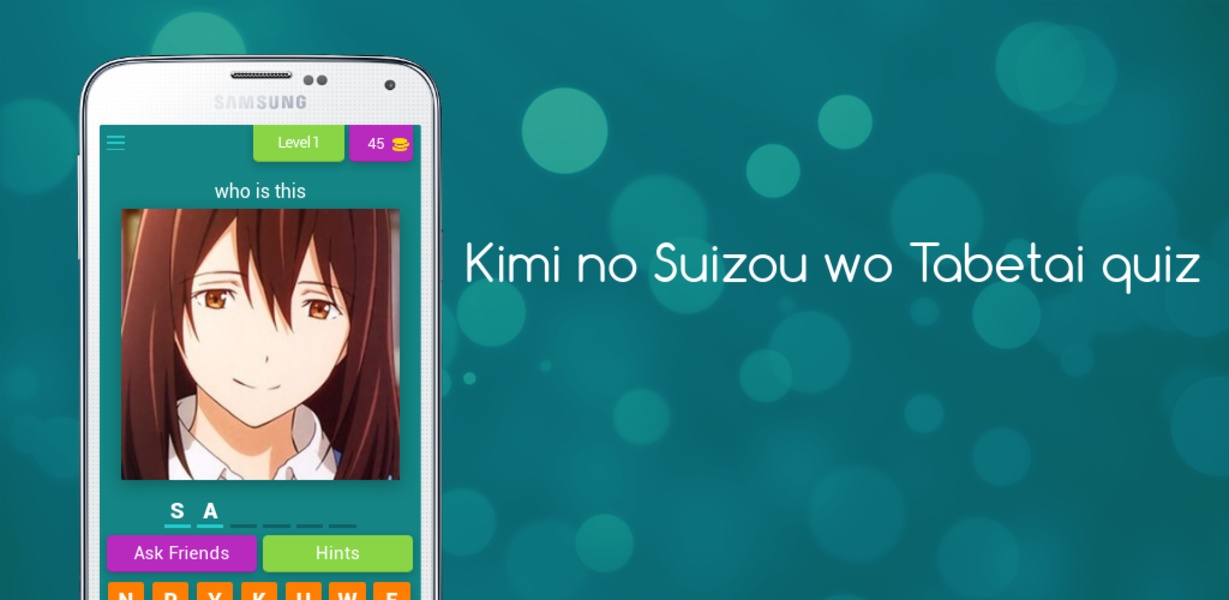 I Want to Eat Your Pancreas Quiz - Preview 1