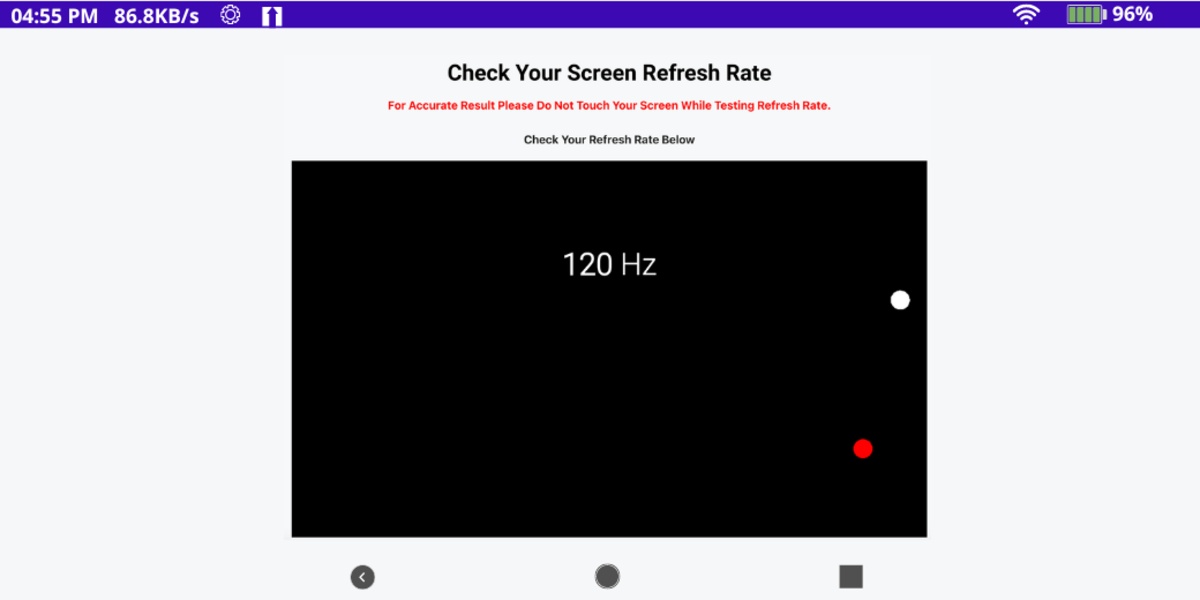 Check Refresh Rate - Preview 4