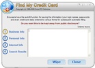 Find My Credit Card screenshot 1