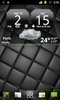 MIUI Dark Digital Weather Clock screenshot 3