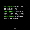 terminal command watch face screenshot 1