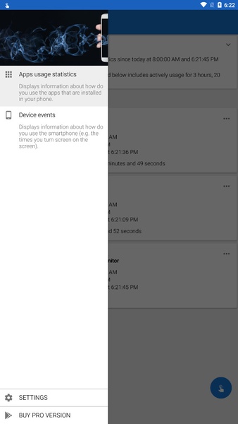 Phone usage monitor - Preview 2