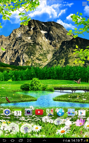 Summer Landscape Live Wallpaper - Preview 1