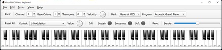 Virtual MIDI Piano Keyboard screenshot 1