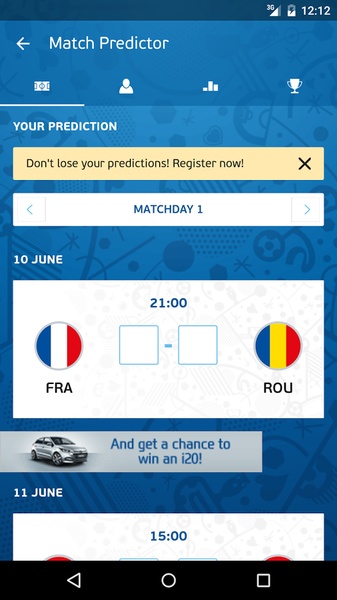 UEFA EURO 2016 Predictor - Preview 4