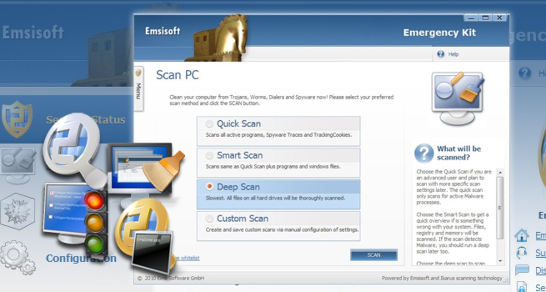 Emsisoft emergency kit. Emsisoft сканер. Emsisoft Emergency Kit 2009. Emsisoft Emergency Kit иконка.