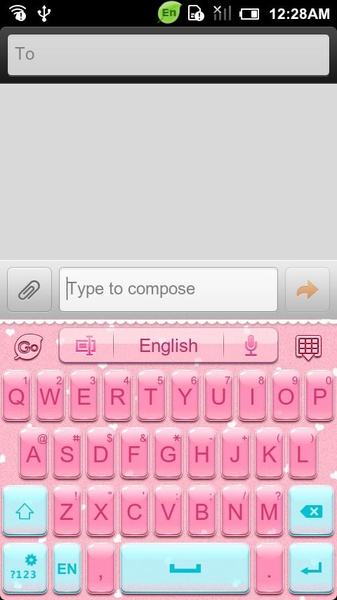 Pink Memories Keyboard Theme - Preview 7