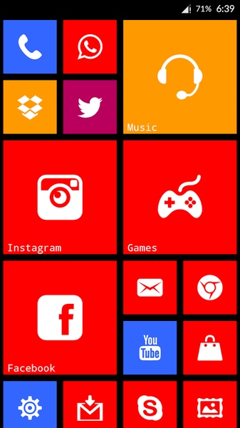 WP8 Metro Launcher - Preview 2