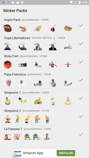 Stickers Argentina - Preview 1