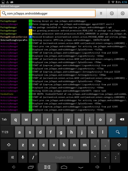 Android Debugger - Preview 9