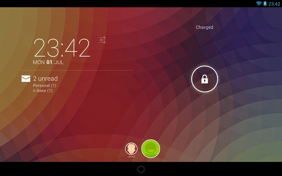 K-9 Mail DashClock Extension - Preview 3