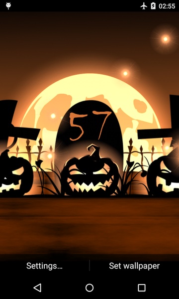 Halloween Live Wallpaper Lite - Preview 2