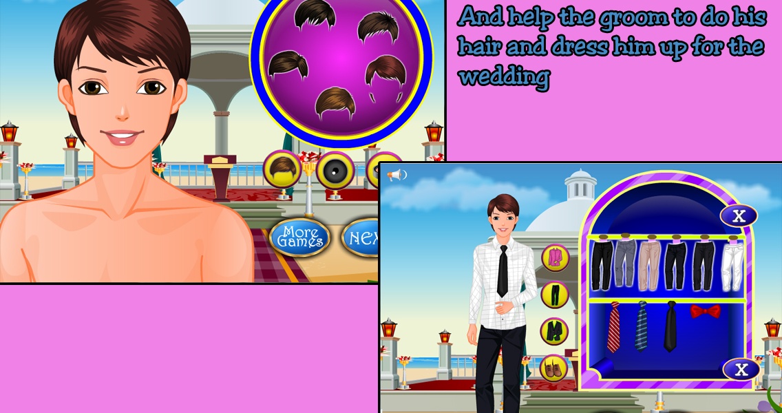 bride and groom dressup - Preview 6