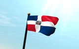 Dominik Cumhuriyeti Bayrak 3D Ücretsiz screenshot 10