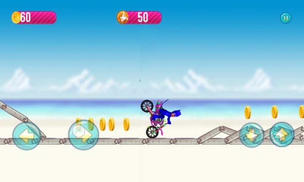 The Crazy pj drive MotoBike mask run - Preview 2