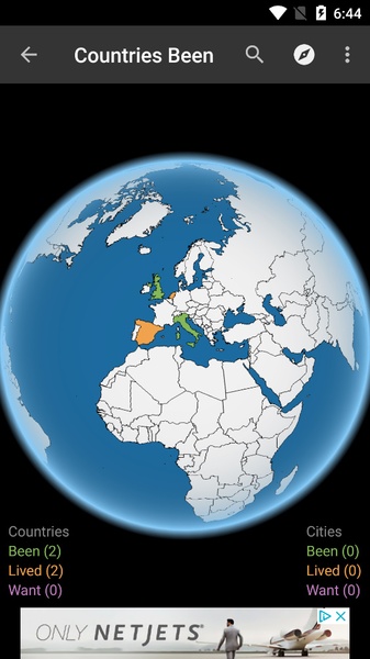 Countries Been - Preview 2