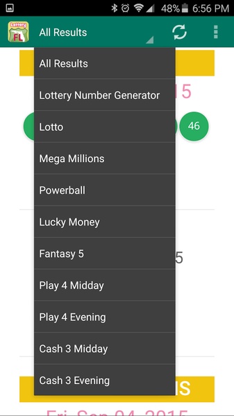 Florida Lottery Fan App - Preview 1