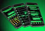 SMS Messages Spheres Green screenshot 6