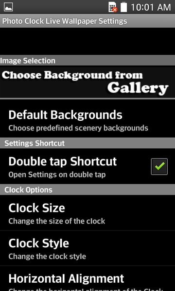 Photo Clock Live Wallpaper - Preview 4
