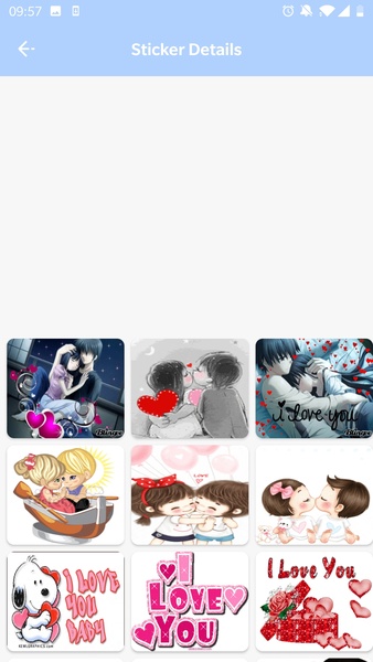 Emoji Love GIF Stickers For WhatsApp - Preview 5