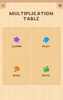 Multiplication table screenshot 16