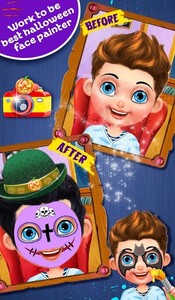 Halloween Face Paint - Preview 2