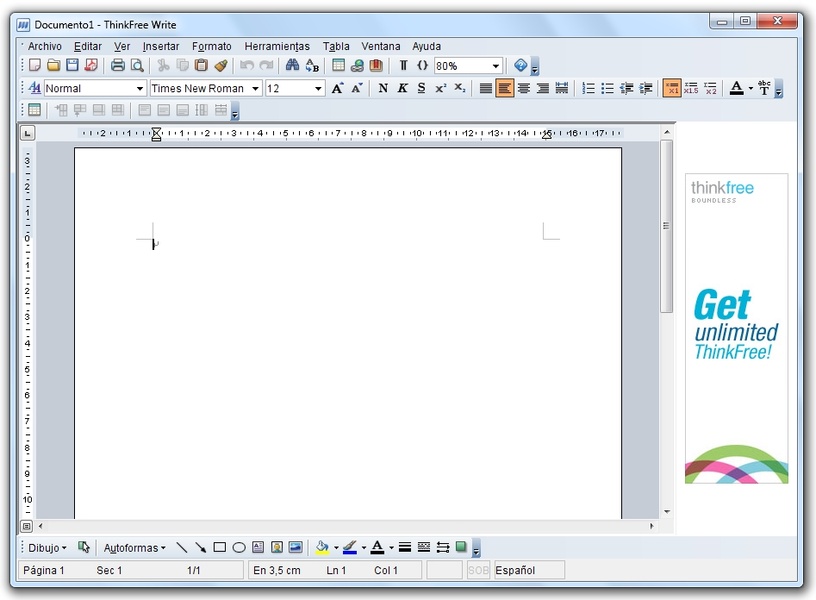 ThinkFree Office para Windows - Descarga gratis en Uptodown