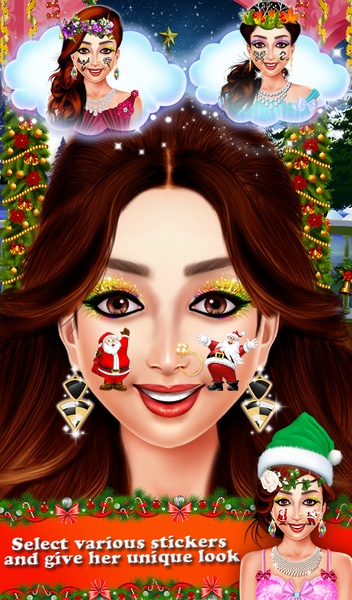 Face Paint In Christmas - Preview 2