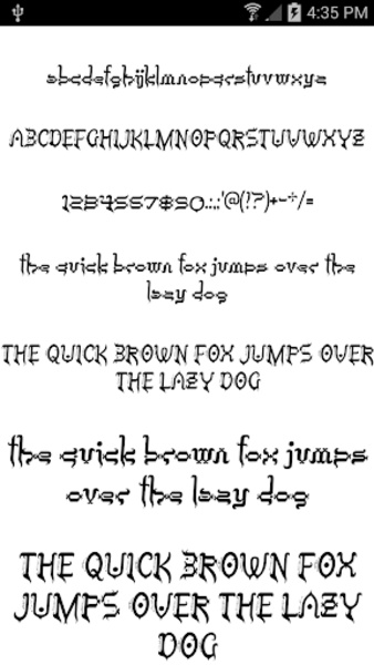 Fonts for Android - Download the APK from Uptodown