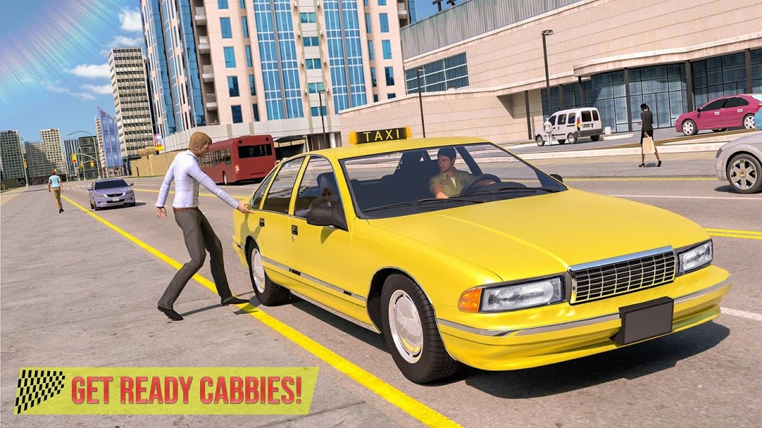 Passenger Taxi Car City Rush Driving - Preview 4